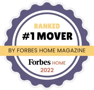 Forbes Home #1 mover • 2022 Ranked #1 Mover by Forbes Home, 2022 badge